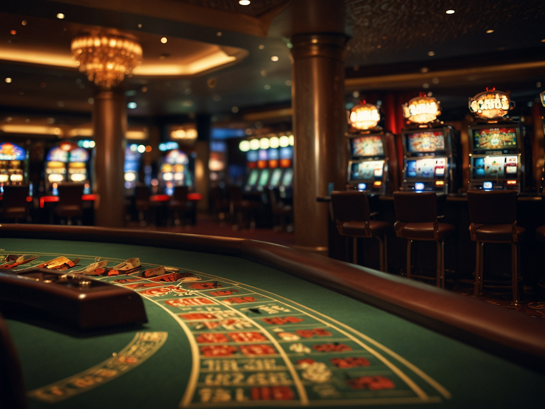 Игровые автоматы и столы на Banda